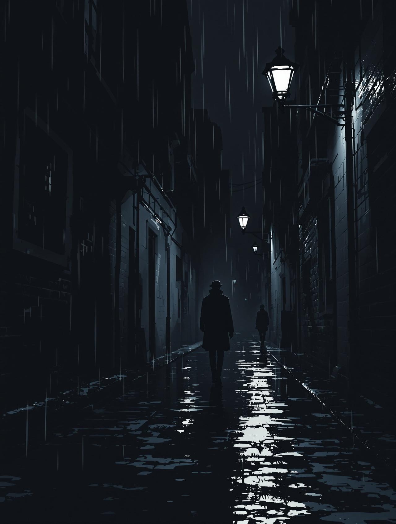 漫剧工场《暗夜追踪》海报 - 悬疑、逆袭题材短剧
